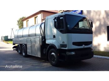 Samochód ciężarowy cysterna dla transportowania mleka RENAULT Premium 370DCI Cysterna Spożywcza: zdjęcie 1