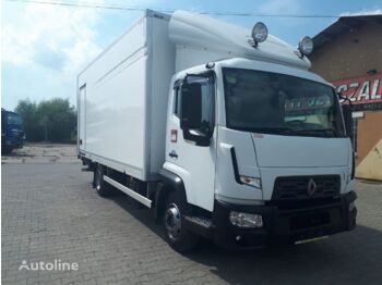 Samochód ciężarowy furgon RENAULT TK02 D kontener + winda EURO 6: zdjęcie 1