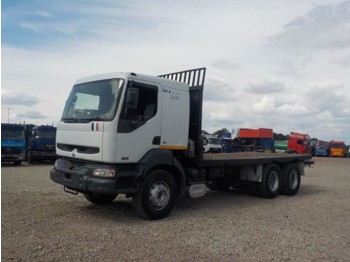 Samochód ciężarowy skrzyniowy/ Platforma Renault Kerax 420 DCI (GRAND PONT / SUSPENSION LAMES / BOITE MANUELLE): zdjęcie 1