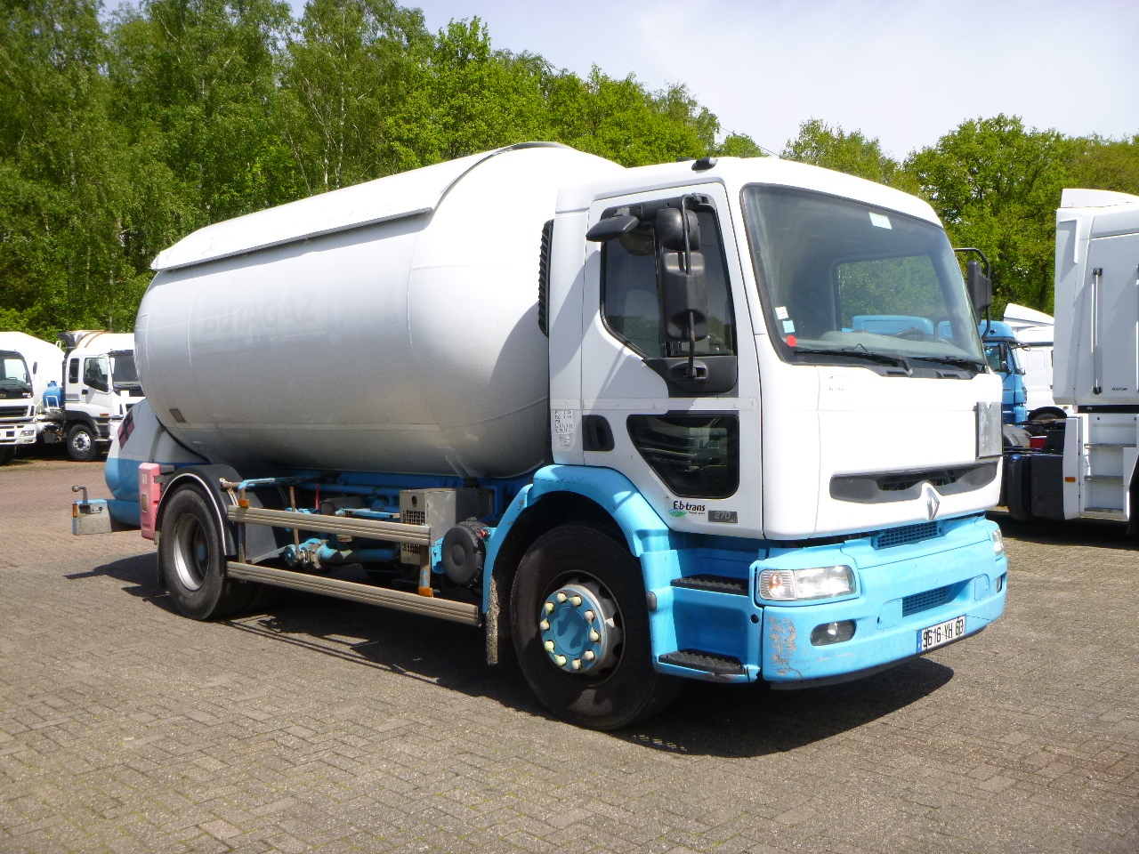 Samochód ciężarowy cysterna dla transportowania LPG Renault Premium 270.19 4x2 gas tank 19.7 m3: zdjęcie 2
