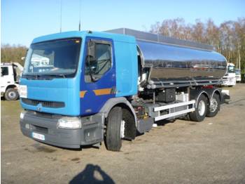 Samochód ciężarowy cysterna dla transportowania paliwa Renault Premium 320.26 6x2 Fuel-Oil inox tank 17.5 m3 / 9 comp: zdjęcie 1
