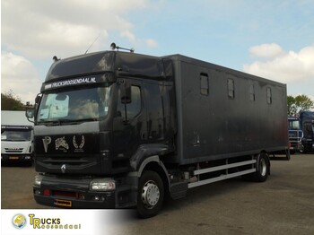 Ciężarówka do przewozu zwierząt Renault Premium 320 DCI + Manual + Horsetransport + 7 horses: zdjęcie 1