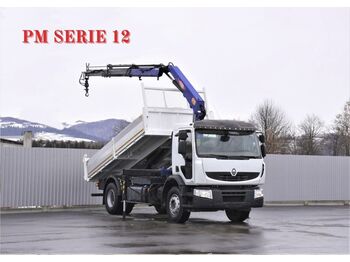 Samochod ciężarowy z HDS Renault Premium 320 *KIPPER 4,80m + PM SERIE 12: zdjęcie 1