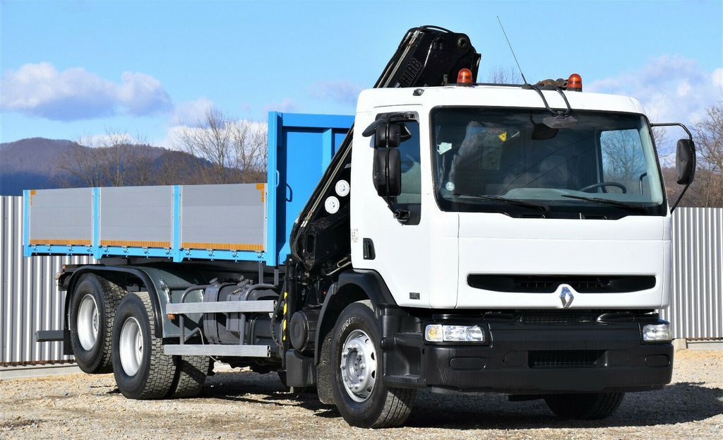 Wywrotka, Samochod ciężarowy z HDS Renault Premium 320 *KIPPER 6,30m+HIAB 122B-2 DUO: zdjęcie 4