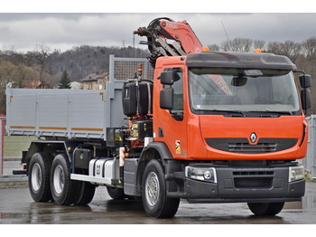 Samochod ciężarowy z HDS, Wywrotka Renault Premium 370 *FASSI F165AXP.23 + FUNK/ 6x4 * TOP: zdjęcie 3