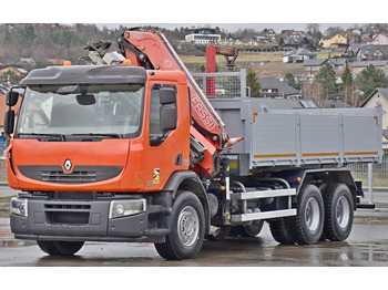 Samochod ciężarowy z HDS, Wywrotka Renault Premium 370 *FASSI F165AXP.23 + FUNK/ 6x4 * TOP: zdjęcie 4