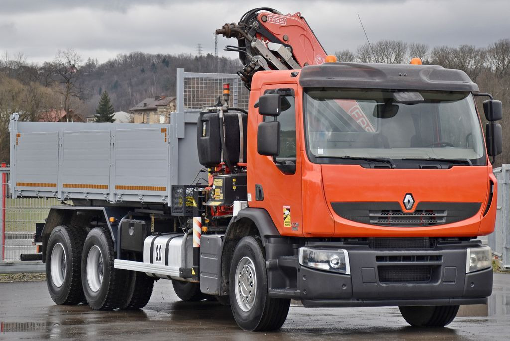Samochod ciężarowy z HDS, Wywrotka Renault Premium 370 *FASSI F165AXP.23 + FUNK/ 6x4 * TOP: zdjęcie 3