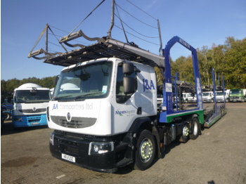 Ciężarówka do przewozu samochodów Renault Premium 460 6x2 RHD Lohr car transporter: zdjęcie 1