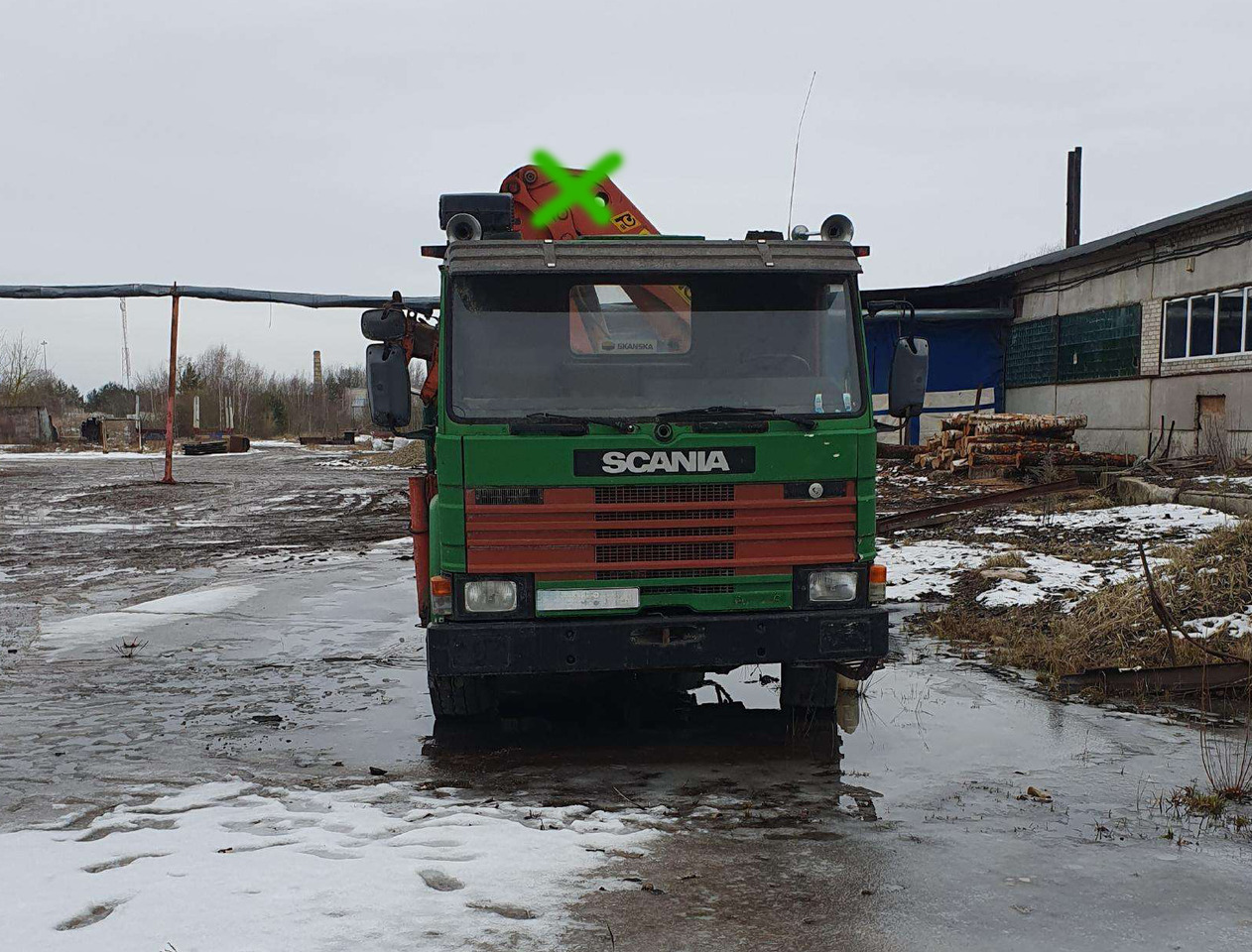 Samochód ciężarowy skrzyniowy/ Platforma SCANIA P82: zdjęcie 6