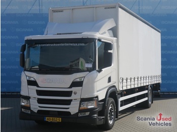 Samochód ciężarowy furgon SCANIA P 320 B4x2NA CURTAINSIDER PRITSCHE TAILGATE 2000KG: zdjęcie 1