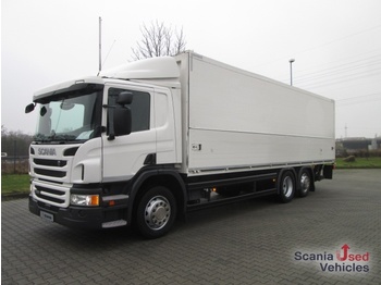 Ciężarówka do transportu napojów SCANIA P 320 DB6x2*4MNB / Schwenkwandkoffer / LBW BC 2000: zdjęcie 1