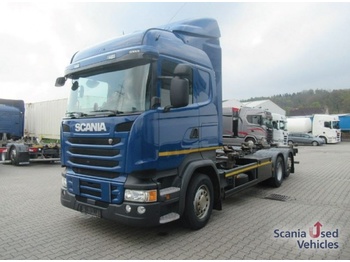 Ciężarówka kontenerowiec/ System wymienny SCANIA R 410 LB6x2*4 MNB Lenk Liftachse: zdjęcie 1