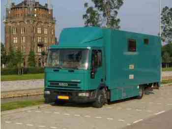 Iveco 75 E 14 Wohnwagen Camper cross race - Samochód ciężarowy furgon