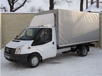 FORD TRANSIT 100T350 2.4 TDCI SKRZYNIA PLANDEKA KLIMA
 - Samochód ciężarowy plandeka