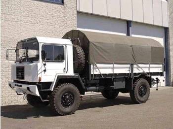 SAURER-DAIMLER 6DM - Samochód ciężarowy plandeka