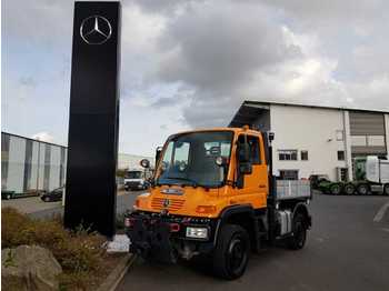 Mercedes-Benz UNIMOG U300 4x4 Hydraulik Standheizung Klima  - Samochód ciężarowy skrzyniowy/ Platforma