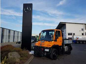 Mercedes-Benz UNIMOG U300 4x4 Hydraulik Standheizung Klima  - Samochód ciężarowy skrzyniowy/ Platforma