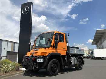 Unimog UNIMOG U300 4x4 Klima Standheizung Hydraulik  - Samochód ciężarowy skrzyniowy/ Platforma