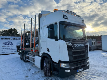 Scania R650 6x4, Timber-truck + Epsilon Q150, New service/TÜV, 2018 - Samochód do drewna