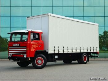 Samochód ciężarowy plandeka Scania: zdjęcie 1