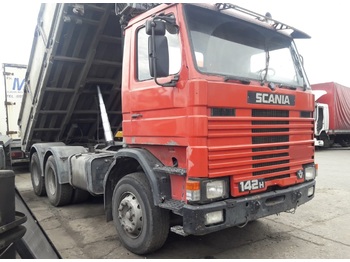 Samochód ciężarowe pod zabudowę Scania 142  400 V8 6x2: zdjęcie 1