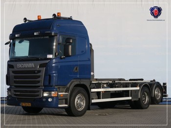 Ciężarówka kontenerowiec/ System wymienny Scania G400 LB6X2MNA | HOOKLIFT SYSTEM | ABROLLKIPPER | VDL HAAKARM: zdjęcie 1