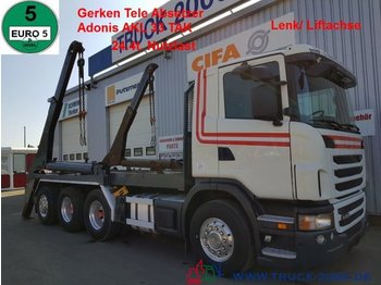 Bramowiec Scania G 480 8x4 Tele Gerken Adonis 24.5t. NL Lenk Lift: zdjęcie 1
