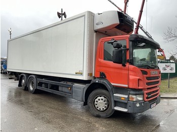 Samochód ciężarowy chłodnia Scania P280 6x2 FRIGO Carrier Supra 950 Mt - lift+steering axle - BE truck: zdjęcie 1