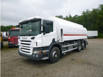 Samochód ciężarowy cysterna dla transportowania paliwa Scania P360 6X2 fuel tank 20 m3 / 5 comp + dual pump/counter/hoses: zdjęcie 1