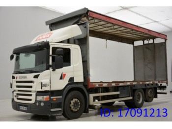 Samochód ciężarowy plandeka Scania P360 - 6x2: zdjęcie 1