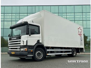 Samochód ciężarowy furgon Scania P94 DB 4X2 BAKWAGEN 770 x 250 x 270 cm INWENDIG NIEUWE HARD HOUTEN VLOER: zdjęcie 1