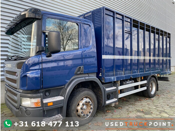 Ciężarówka do przewozu zwierząt Scania P 230 / Full Steel / Manaul / 260.000 KM!! / TUV: 10-2023 / Belgium Truck: zdjęcie 1