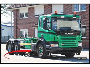 Ciężarówka hakowiec Scania P 400 BL 6X4 Translift Kettensystem: zdjęcie 1