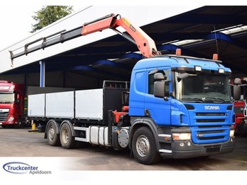 Samochód ciężarowy skrzyniowy/ Platforma Scania P 420, PK 18500 C Palfinger, Euro 5, 6x2, Truckcenter Apeldoorn: zdjęcie 1