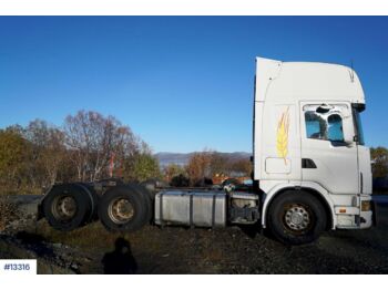 Samochód ciężarowe pod zabudowę Scania R124: zdjęcie 2