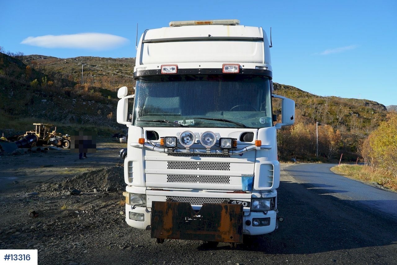 Samochód ciężarowe pod zabudowę Scania R124: zdjęcie 8