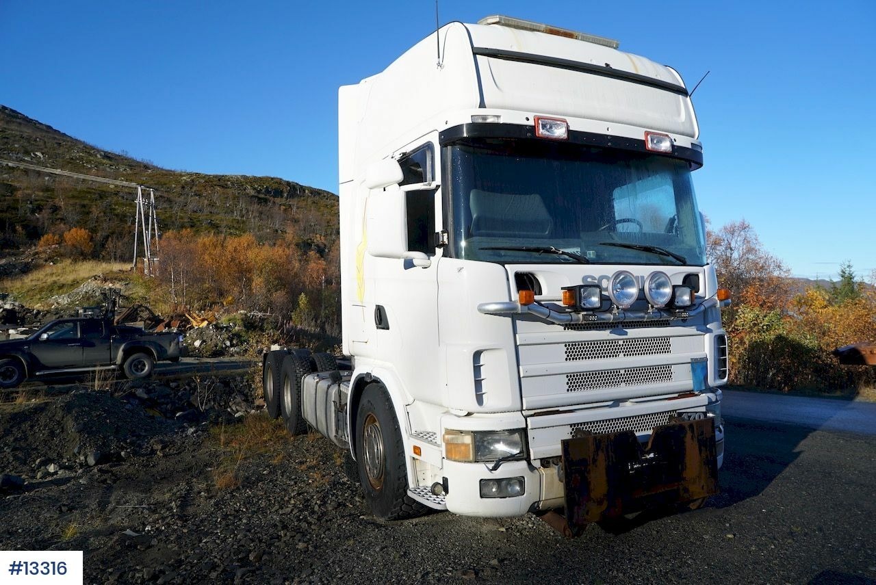 Samochód ciężarowe pod zabudowę Scania R124: zdjęcie 9