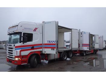 Samochód ciężarowy chłodnia Scania R124GB6X2NB 470: zdjęcie 1