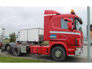 Ciężarówka kontenerowiec/ System wymienny Scania R144LB6X2*4NA460: zdjęcie 1