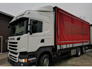 Samochód ciężarowy plandeka Scania R400CB6X2MSA EURO 5: zdjęcie 1