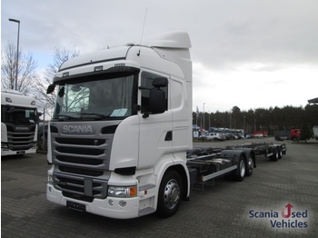 Ciężarówka kontenerowiec/ System wymienny Scania R410LB6X2MLB: zdjęcie 1