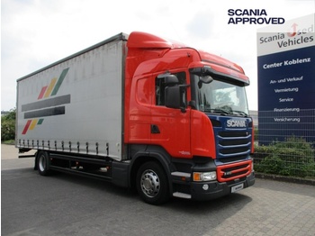 Samochód ciężarowy plandeka Scania R410 - 4x2 MLB - WECON - SCR ONLY: zdjęcie 1