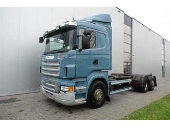 Samochód ciężarowe pod zabudowę Scania R420 6X2 CHASSIS STEERING AXLE EURO 4: zdjęcie 1