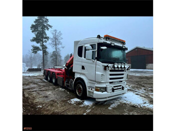 Samochod ciężarowy z HDS Scania R420 Euro 6 konverterad kranväxlare med PK23002: zdjęcie 1