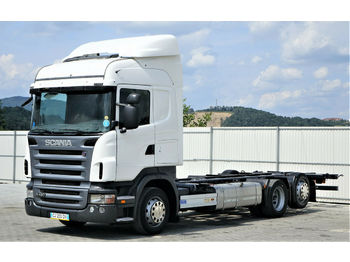 Samochód ciężarowe pod zabudowę Scania R420 Fahrgestell 7,50 m * EURO 5 * Topzustand!: zdjęcie 1