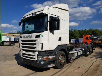 Ciężarówka kontenerowiec/ System wymienny Scania R440 E6 retarder: zdjęcie 1