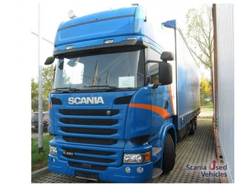 Samochód ciężarowy plandeka Scania R450LB6X2MLB / Jumbo / Edscha / ACC: zdjęcie 1