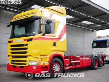 Ciężarówka kontenerowiec/ System wymienny Scania R450 6X2 Retarder Steering-axle Euro 6: zdjęcie 1