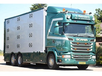 Ciężarówka do przewozu zwierząt Scania R450 !!EURO6!! CUPPERS!!4-STOCK!!VENTILATED!!: zdjęcie 1