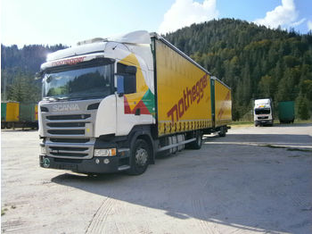 Samochód ciężarowy plandeka Scania R450 LB4x2MLB Streamline Jumbozug Euro6 Wecon: zdjęcie 1